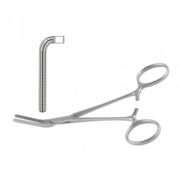 Dardik Atrauma Multipurpose Vascular Clamp Angled 90° Stainless Steel, 17 cm - 6 3/4"
